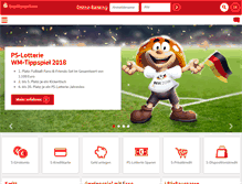 Tablet Screenshot of erzgebirgssparkasse.de